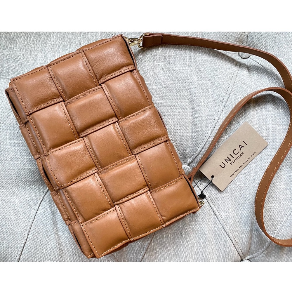UNICA! FIRENZE Genuine Leather Made In Italy Bag